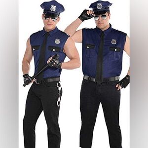 Amscan Men’s sexy Police Officer Halloween Costume